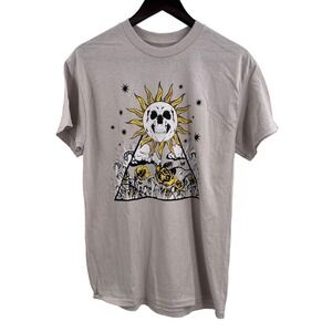 Spencer's Skull Sunshine Flower Tee Medium